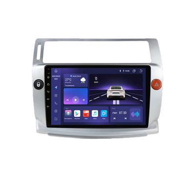 China 9 inch Android Car Radio GPS For Citroen C4 2004~2009 2 Carplay Android Auto Car Audio WiFi 4G GPS BT FM AM LE RDS DSP DIN with USB for sale