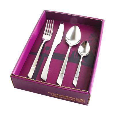 China Cheap Viable Restaurant Flatware Set Silver Dinnerware Spoon Knife Stainless Steel Forks And Cutlery for sale