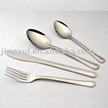 China A004 Stainless Steel Disposable Cutlery Set (Flatware, Tableware), Machine Polished With Low Price for sale