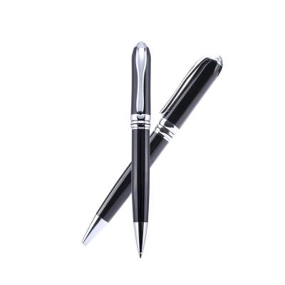 China Vintage Pen Wholesale Business Men's Spinning Ballpoint Gel Pen Creative Single Hot Commercial Local Signature Pen for sale