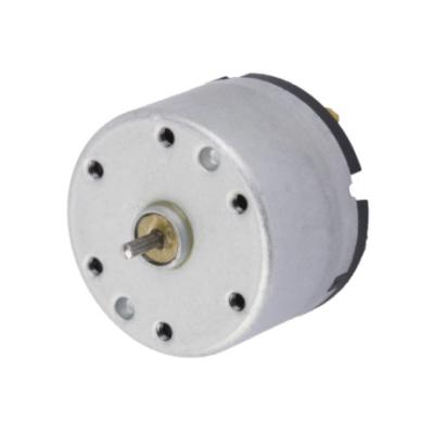 China 6V 12V 24V Carbon Brushed DC Electric Motor Low Noise Φ33mm RK-520TB For Electric Valve for sale