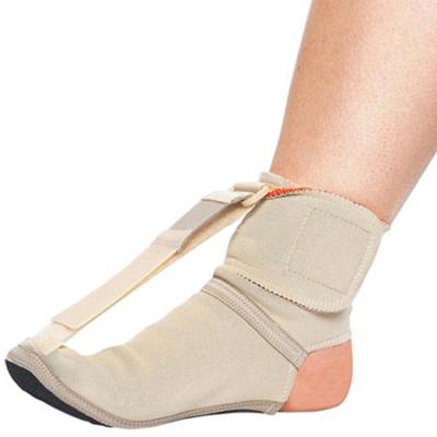 China Eco-Friendly Adjustable Back Splint Pain Relief Night Splint Foot Drop Fasciitis Orthotic Plantar Foot Brace for sale