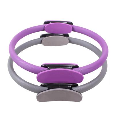 China Fitness Yoga Pilates Circle Yoga Pilates Magic Ring Portable Custom Eco-friendly Accessories Double Grip for sale