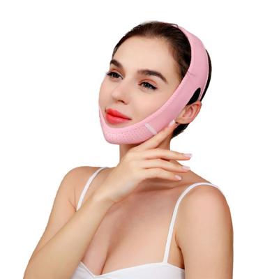 China Beauty Shaper Double Face Chin Bandage Slim Up Lift Slimming Face Shaper TP-SL002 for sale