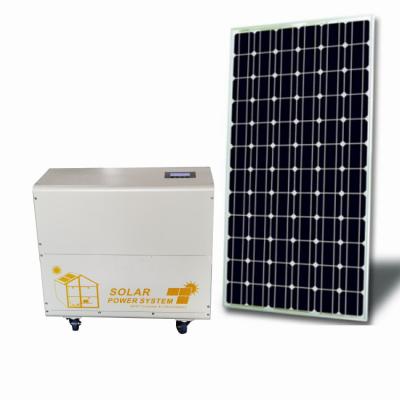 China Hot Selling Home Solar Home System With Lithium Ion Batteries 1.5KW Solar Power Systems for sale