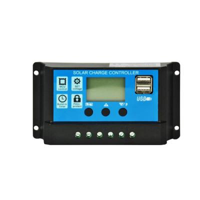 China Tai Energy 410*260*355mm good quality solar charge controller 30a pwm controller for sale