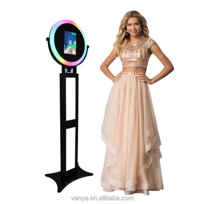 China 2022 Party Vanya Factory Vendor Ring Light iPad Photo Booth Kiosk On Sale for sale