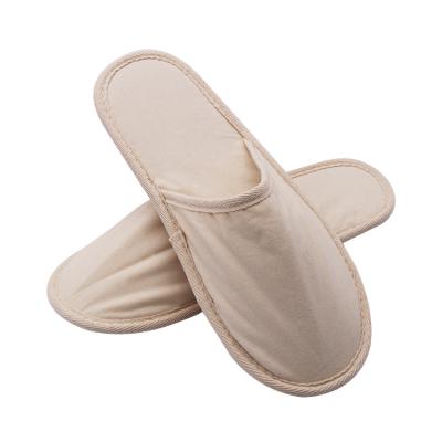 China Indoor Home Outdoor Breathable Eco Guestroom Hotel Disposable Slippers Cotton Slipper Eco Slipper for sale