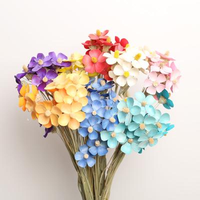 China Incana Natural Flower Matthiola Glue Flower Artificial Sticking Violets Dried Flower Bouquet Yunnan Factory Wholesale Home Decoration for sale