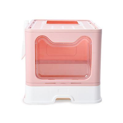 China Sustainable Factory Sell Collapsible Smart Self Cleaning Large Cat Litter Box for sale