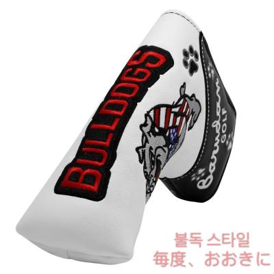 China PU Leather Animal Golf Putter Cover, Golf Club Head Covers for Putter PU Leather Blade Headcover with Magnetic for sale