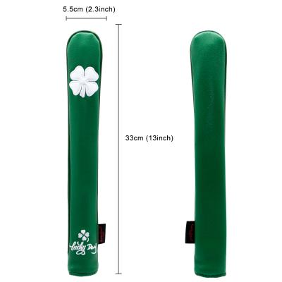 China Cloverleaf Golf Alignment Stick Cover with Cloverleaf Design for sale