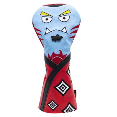 China PU Golf Headcovers Animol Style PU Leather Golf Clubs Driver Headcover Covers for sale