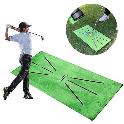 China Hand Made Material Practice Mat Rubber Base Mini Hitting Mat Putting Practice Golf Mat by Factory Price Golf Training MatGolf for sale