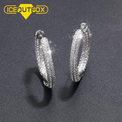 China Hiphop Fashion Sterling Silver Earring Jewelry Handmade Taxco Mexico Earring Silver Jewelry for sale