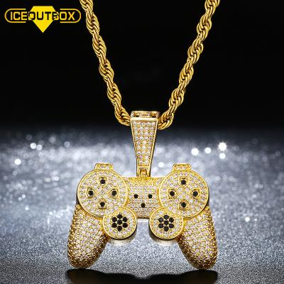 China Pendant Necklace Top Selling High Quality Jewelry Gold Silver Game Console Necklace 18k Gold Pendant for sale