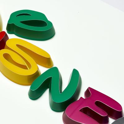 China Reliable buildings and cheap face led full-lit letters sign vacuum plastic high quality acrylic 3d signs for sale