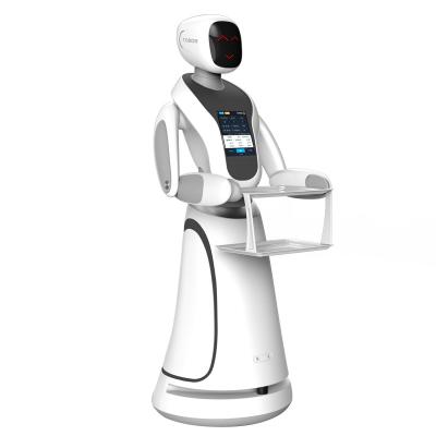 China restaurant & Hotel Supply Cheap Hot Selling Humanoid Artificial Intelligence Robot Restaurant Good Quality Popular Waiter for sale