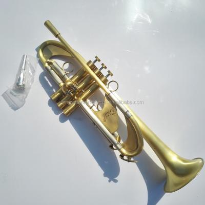 China Sweep Gold Professional Trumpet Heavy Trumpet For Professional Player for sale