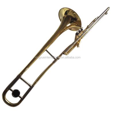 China Gold lacquer piston trombone for sale