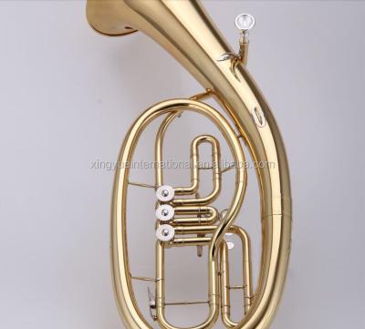 China Gold Lacquer Porcelain Baritone Horn Musical Instruments for sale