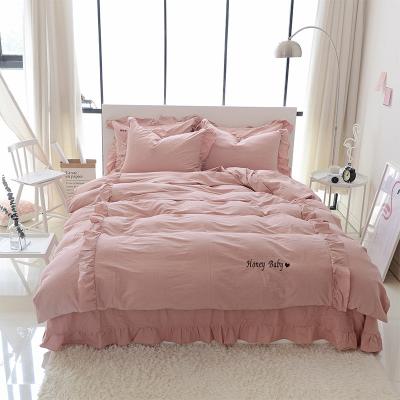 China Personality Fashion Duvet Cover Set Bedding Set Bed Queen Crib Bedding Sets For Girls for sale