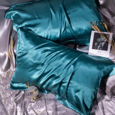 China 6A Mulberry Silk Pillowcase 22mm/19mm/16mm Non-Toxic Custom Silk Pillow Case Cover for sale