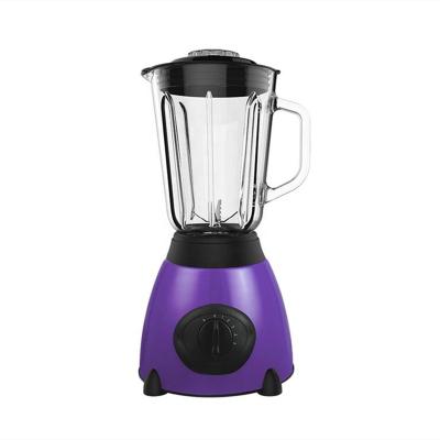 China Multifunctional High Speed ​​1.5L Smoothies Heating Electric Kitchen Fruit Blender with 2 Glass Bottles for sale