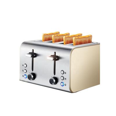 China Easy Operate Kitchen Electric Bread Sandwich Toaster 4 Slices Mini Waffle Toaster for sale