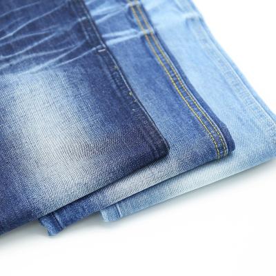 China Breathable Bulk Cotton Denim Fabrics Jeans Material Fabric Suppliers 100% Stock Lot for sale