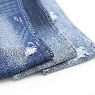 China Breathable 100 Cotton Selvedge Jeans Fabric Turkey Slubby Denim Fabric for sale