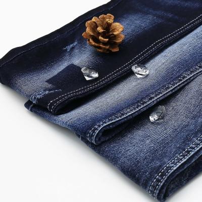 China Breathable Polyester Cotton Spandex Denim Fabric Jean Jacket By The Yard Manufacturer for sale