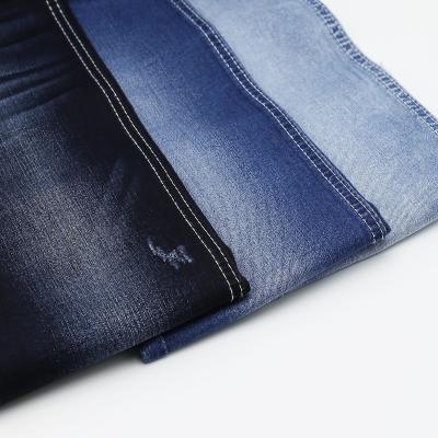 China Breathable Cheap Cotton Polyester Spandex Denim Stretch Fabric Jeans Fabric From China for sale