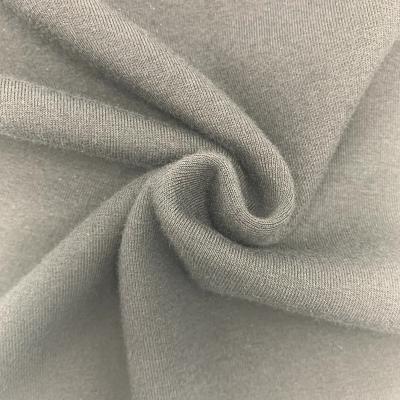 China Good Quality 96% Cotton Anti Pill Knitted 4% Spandex Flannel Fleece Fabric For Clothing for sale