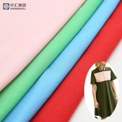 China Foshan Suppliers 40S Pique Cotton Anti-Static Spandex Knitted Fabric In Stock For Clothing for sale