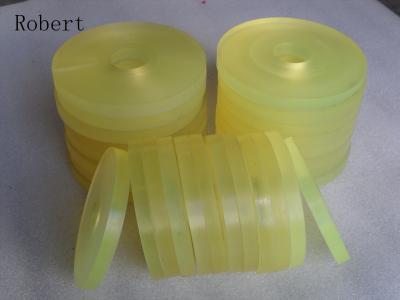 China Natural Color Polyurethane Molding PU Parts Seal Ring High Tensile Strength for sale