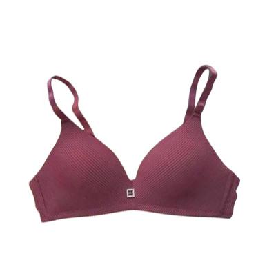 China Lady Comfy Seamless Bra Underwear One Piece Bra Breathable Daily Wear Inner Underwear For Women for sale