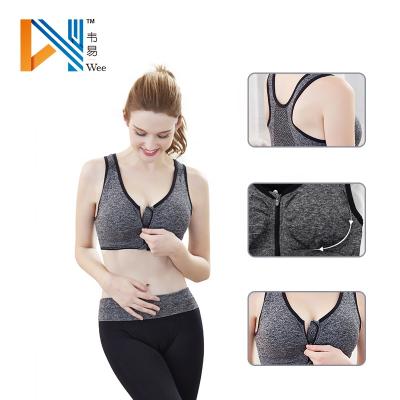 China Antibacterial Shockproof Breathable Rimless Running Vest Yoga Sports Underwear For Women for sale