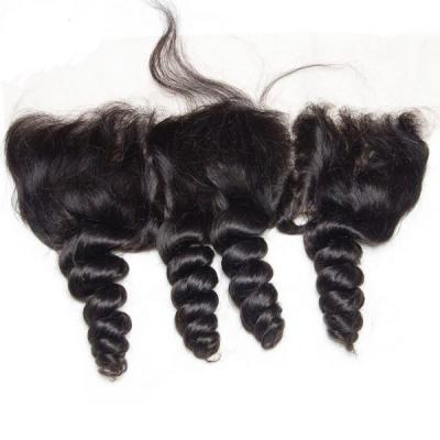 China ALL SELLER Brazilian Mink Bundle Hair Wholesale, Virgin Hair Transparent Lace Closure, Raw Cuticle Aligned 1000% Virgin Hair for sale