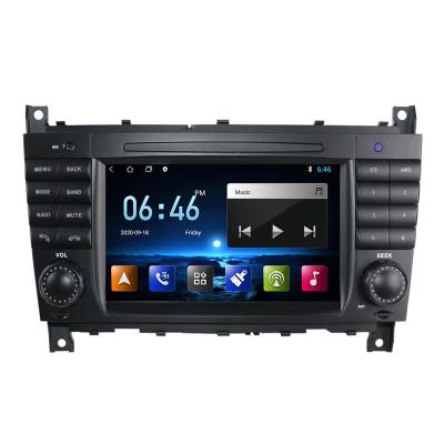 China 7inch Android11 ​​128GB Android GPS Car Player For Mercedes Benz C Class W203 Gps Navigator GPS BT AM FM Auto car stereo carplay for sale