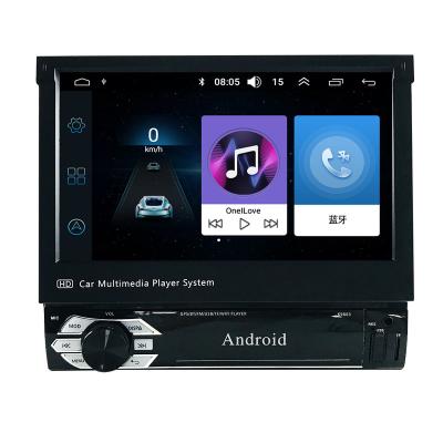 China Aux audio player. GPS Android 1 Reverse Video 7Inch Din Car Radio Gps Telescoping Auto Navigation Telescopic for sale