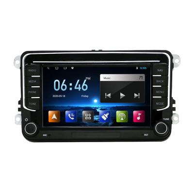 China GPS 7inch 2din octa quad 8core wifi 4glte car dvd MP3 MP5 video joying stereo player with dsp carplay for VW VOLKSWAGEN for sale