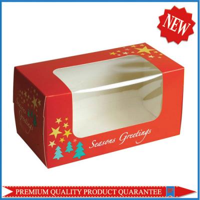 China Clear Open Window Cardboard Packing Box China for sale