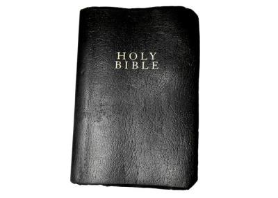 China Black Custom Bible Saddle Stitch Printing Service For Church Planting for sale