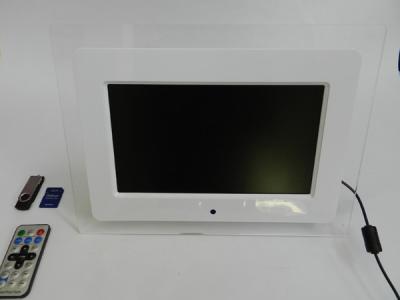 China Schönes 10 Zoll-Acrylhochzeitstag LCD-digitales Bilderrahmen mit 2 Sprechern zu verkaufen