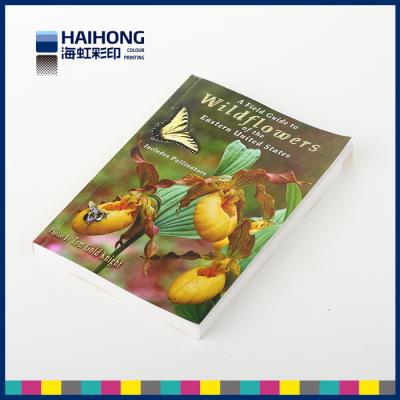 China Impressão softcover do livro da foto da cor completa com resíduo metálico, papel de arte revestido lustroso à venda