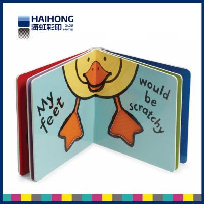 China Custom board book printing on demand for children , 300 gsm one side coated art paper for sale