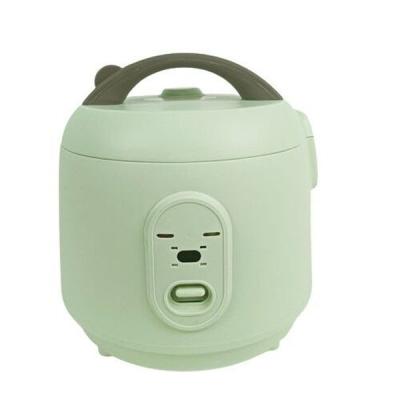 China Guangdong System Manufacturers Automatic Heating Green Electronic Rice Cooker Small Full 0.8L Plastic 1.0L 1.5L Mini Electric Rice Cooker for sale