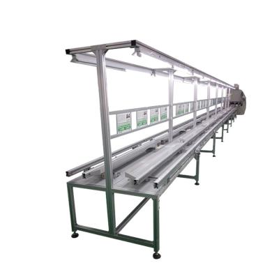 China Simple Operation Factory Direct Hopper Assembly Line Belt Conveyor Production Equipment Conveyor Belt For Electronic Plug-in Process for sale