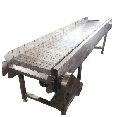 China Factory direct high standard flat and smooth assembly line chain plate conveyor at good price from glass products industry for sale